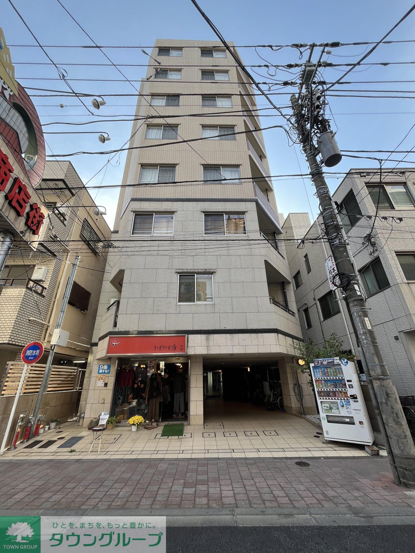 エスティメゾン巣鴨の物件外観写真