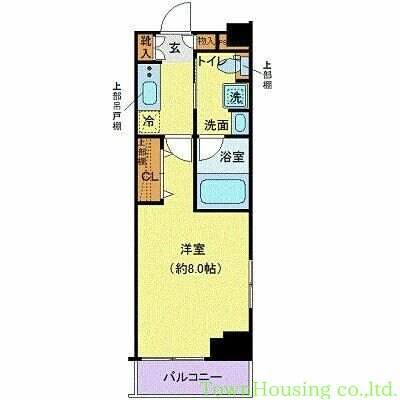 クレヴィスタ西馬込の物件間取画像