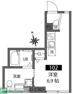 リバティヒル奥沢の物件間取画像