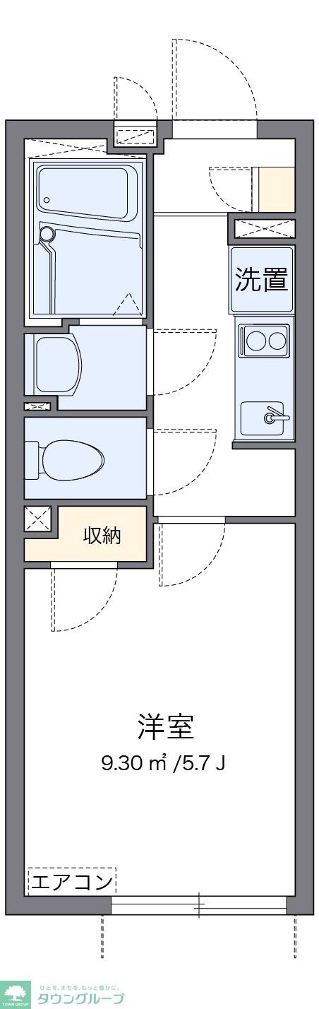 クレイノｋｅｙａｋｉの物件間取画像