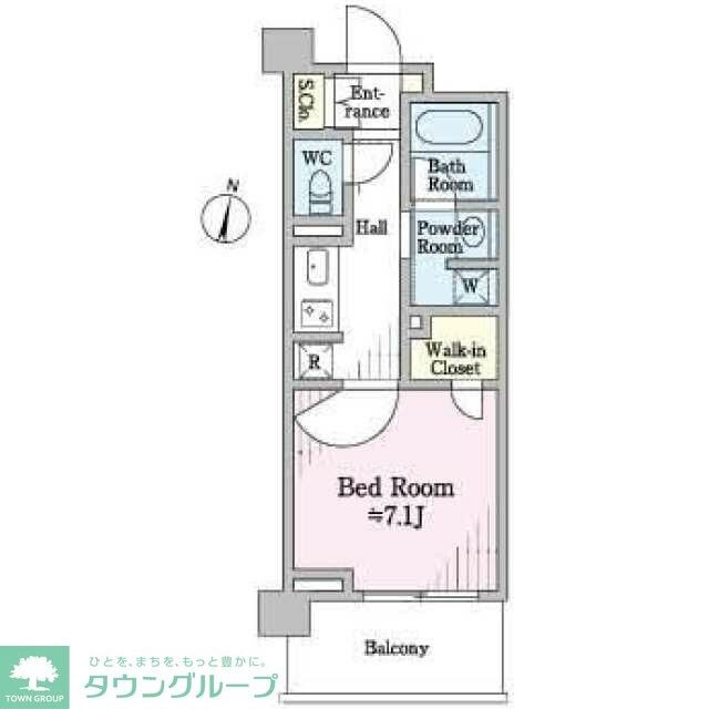 リージア経堂テラスガーデンの物件間取画像