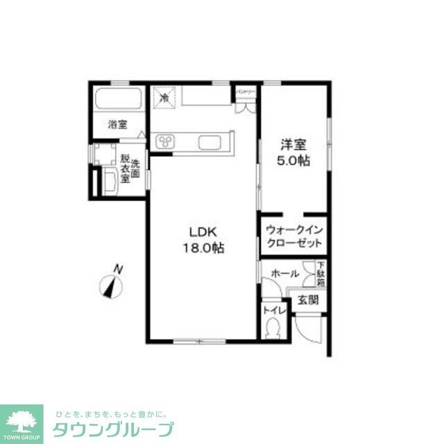 深沢ヒュッテの物件間取画像