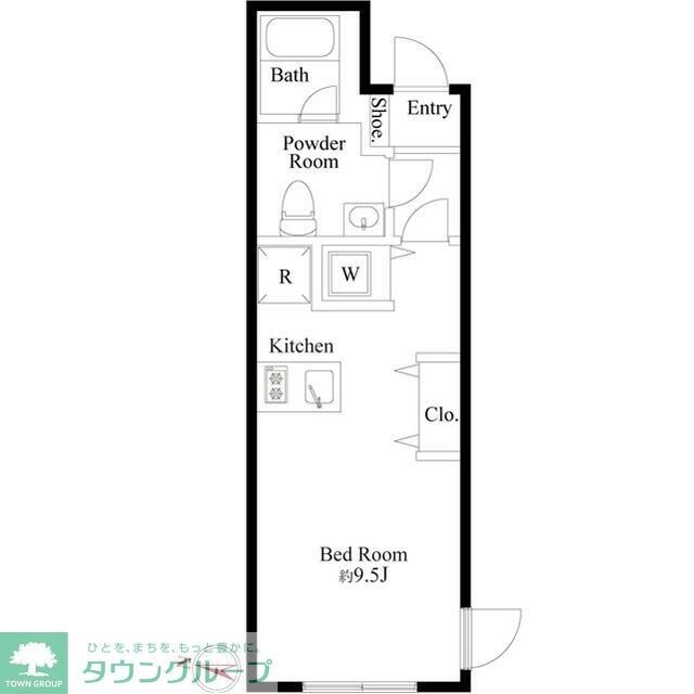 ＭＤＭ池尻大橋IIの物件間取画像