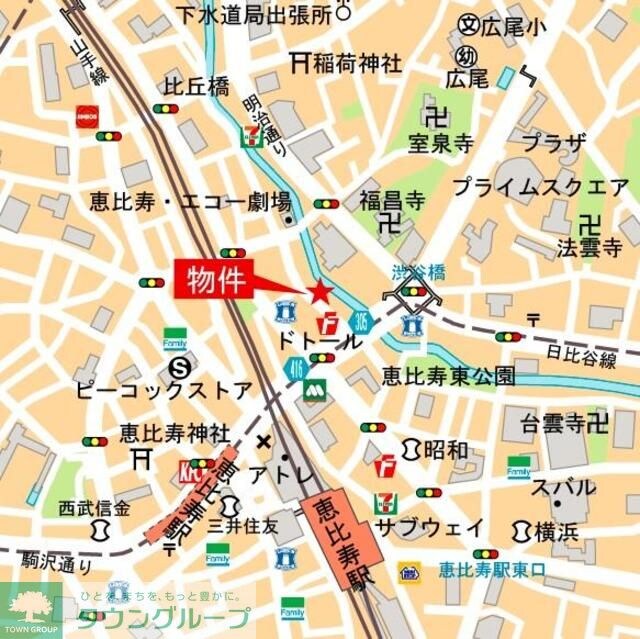 クインテット恵比寿の物件内観写真