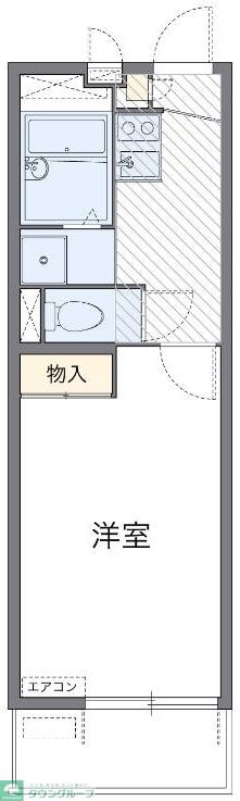 レオパレススマイル湘南台の物件間取画像