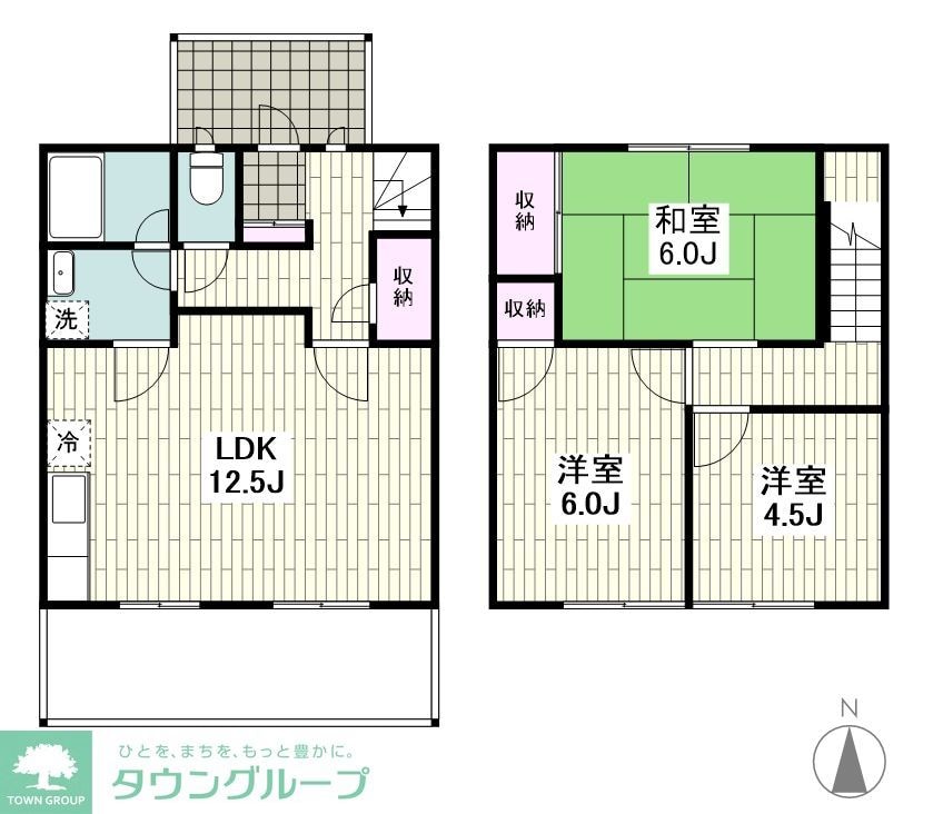 クリムゾン平塚の物件間取画像