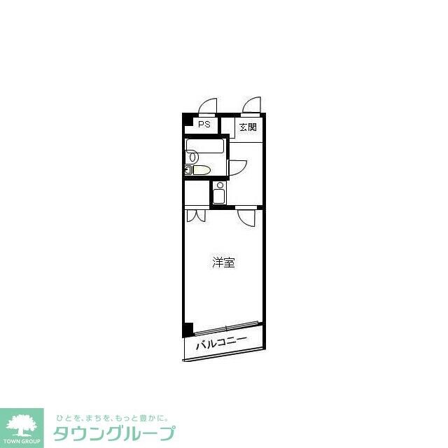 ビューハイツ湘南の物件間取画像