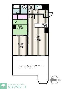 アメニティ梶ヶ谷の物件間取画像