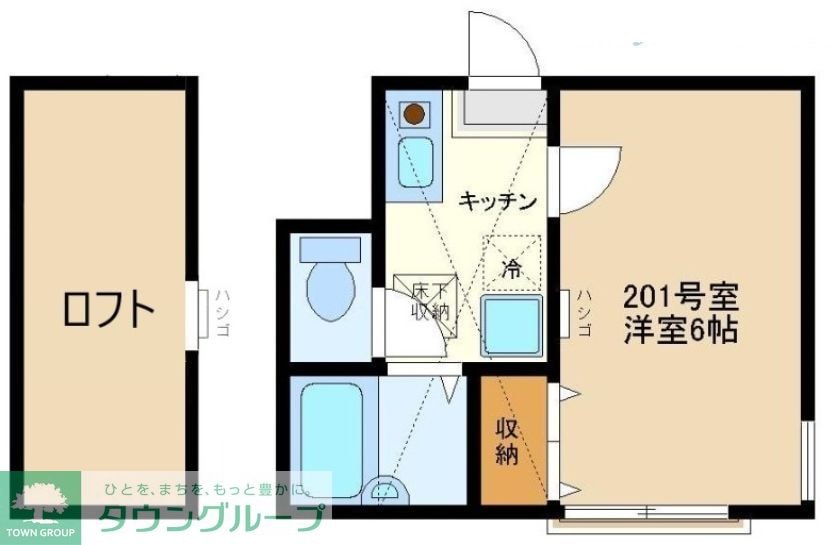 フェリーチェの物件間取画像