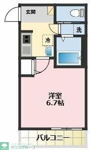 リアル古淵パークテラスの物件間取画像