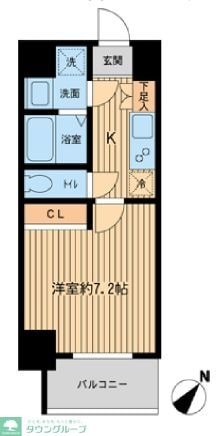 Primal Machidaの物件間取画像