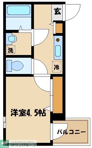 メルディア相模原氷川町の物件間取画像