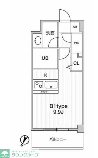 JMF　Residence　町田の物件間取画像