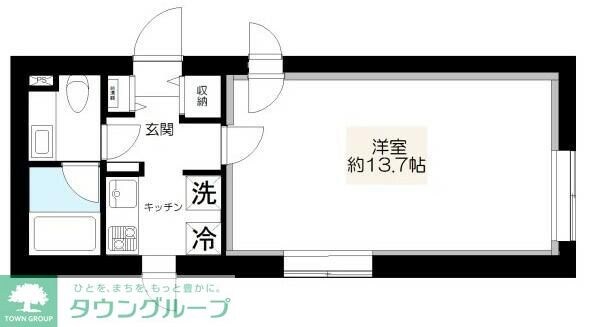 ミューズコートの物件間取画像