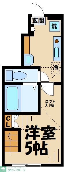 ユニコーンの物件間取画像