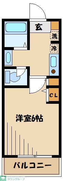 物件間取画像
