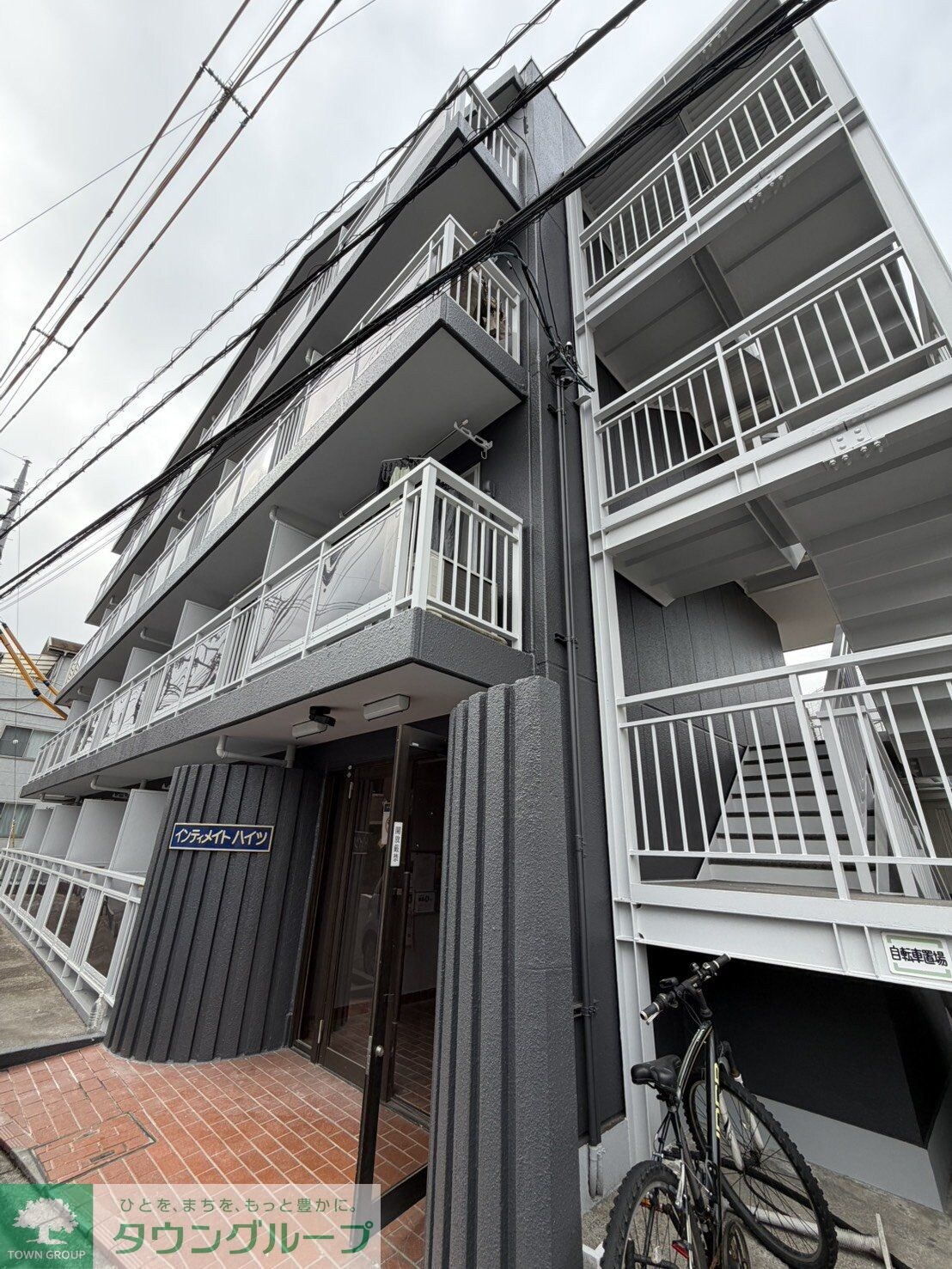 インティメイトハイツの物件外観写真