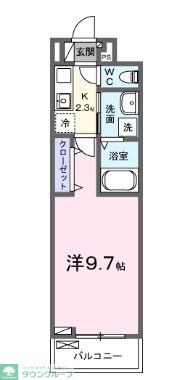 物件間取画像