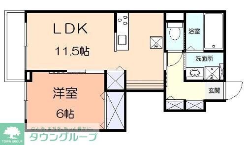 グランルーチェの物件間取画像
