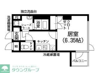 RISING STAGEの物件間取画像