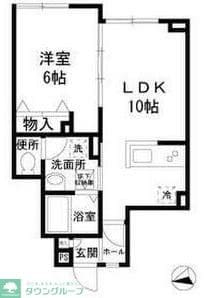 コリーヌ梶ヶ谷の物件間取画像