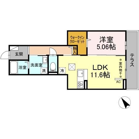 ロゼ清新の物件間取画像