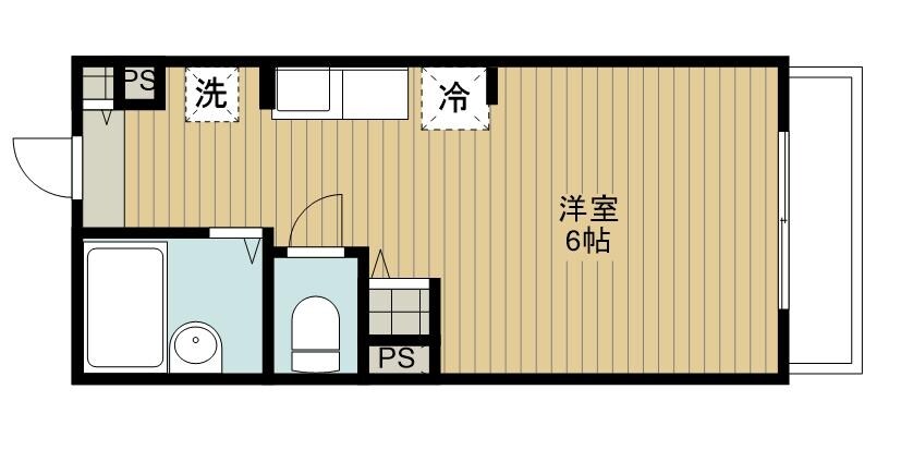 ＭＥＬＤＩＡ番田の物件間取画像