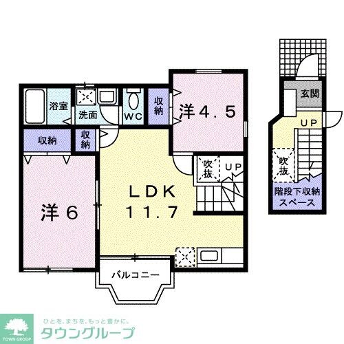 ヴィラアカシアの物件間取画像