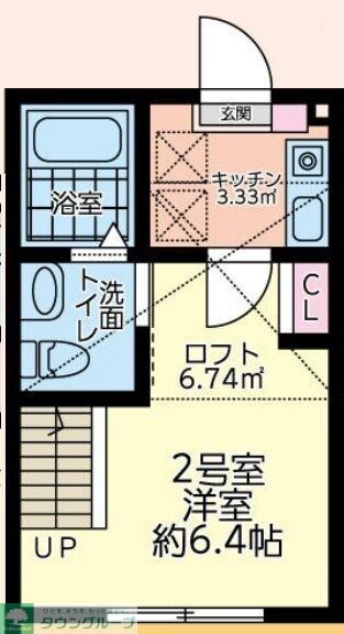 物件間取画像