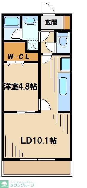 物件間取画像