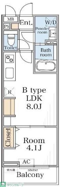 リブリ・淵野辺IIIの物件間取画像
