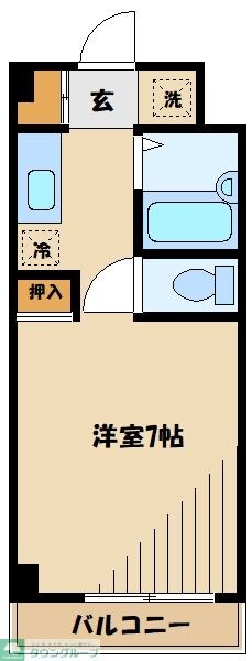 五番館井之花の物件間取画像