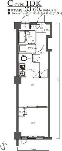 ＭＡＸＩＶ日吉の物件間取画像