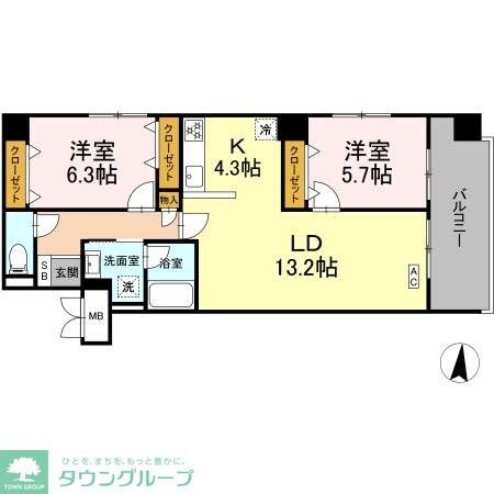 仮)D-ROOM小倉3丁目の物件間取画像