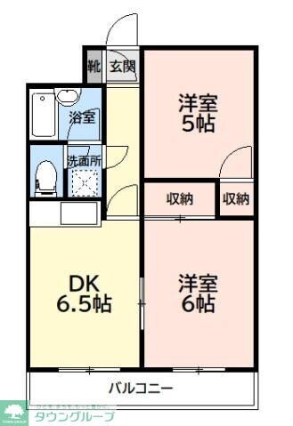 リッツプラザの物件間取画像