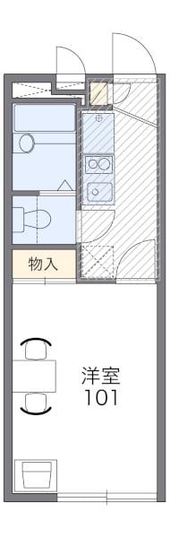 レオパレスコジマの物件間取画像