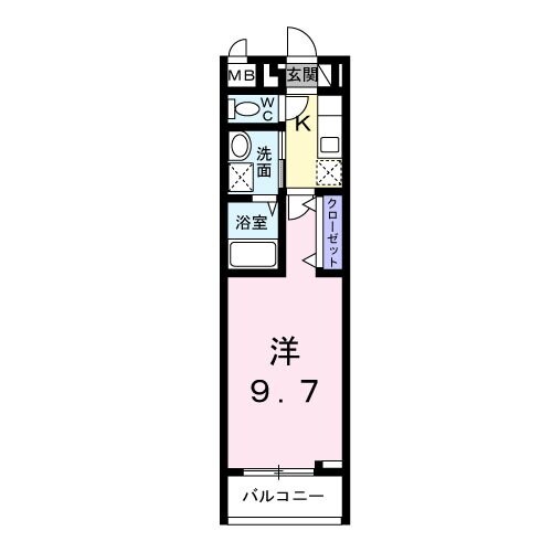 リバーバッグ　IIの物件間取画像