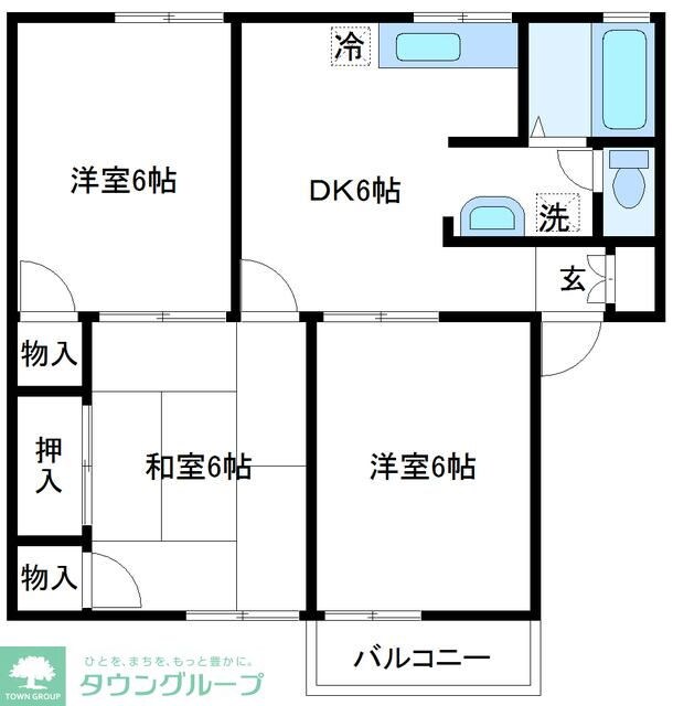 シャトル神戸の物件間取画像