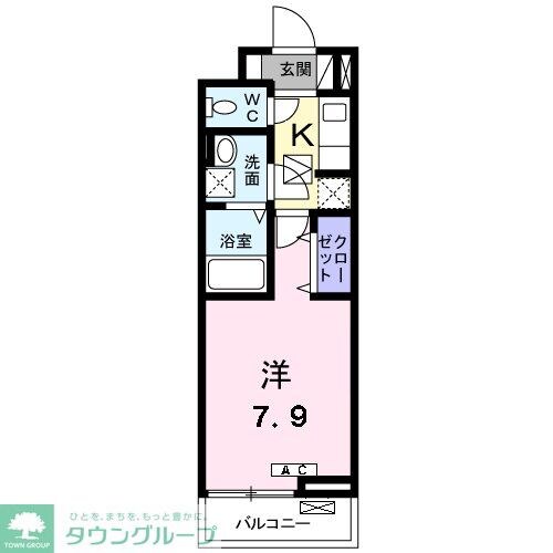 サンリットウエストＧの物件間取画像