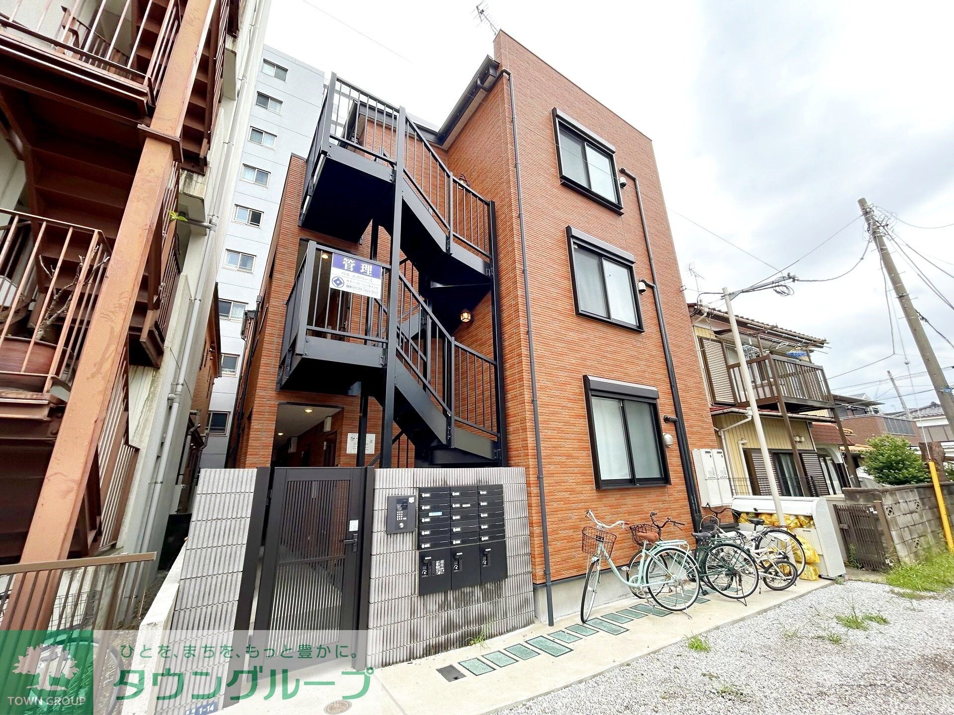 ベル エスペースの物件外観写真