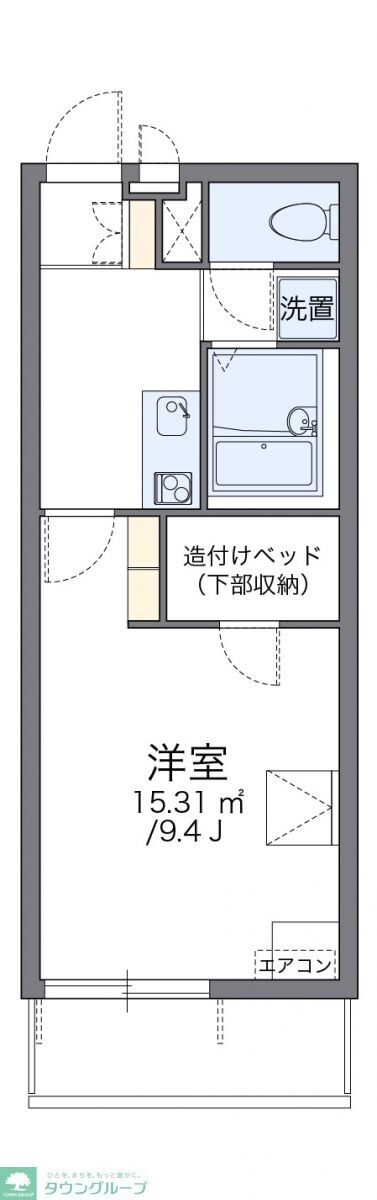物件間取画像
