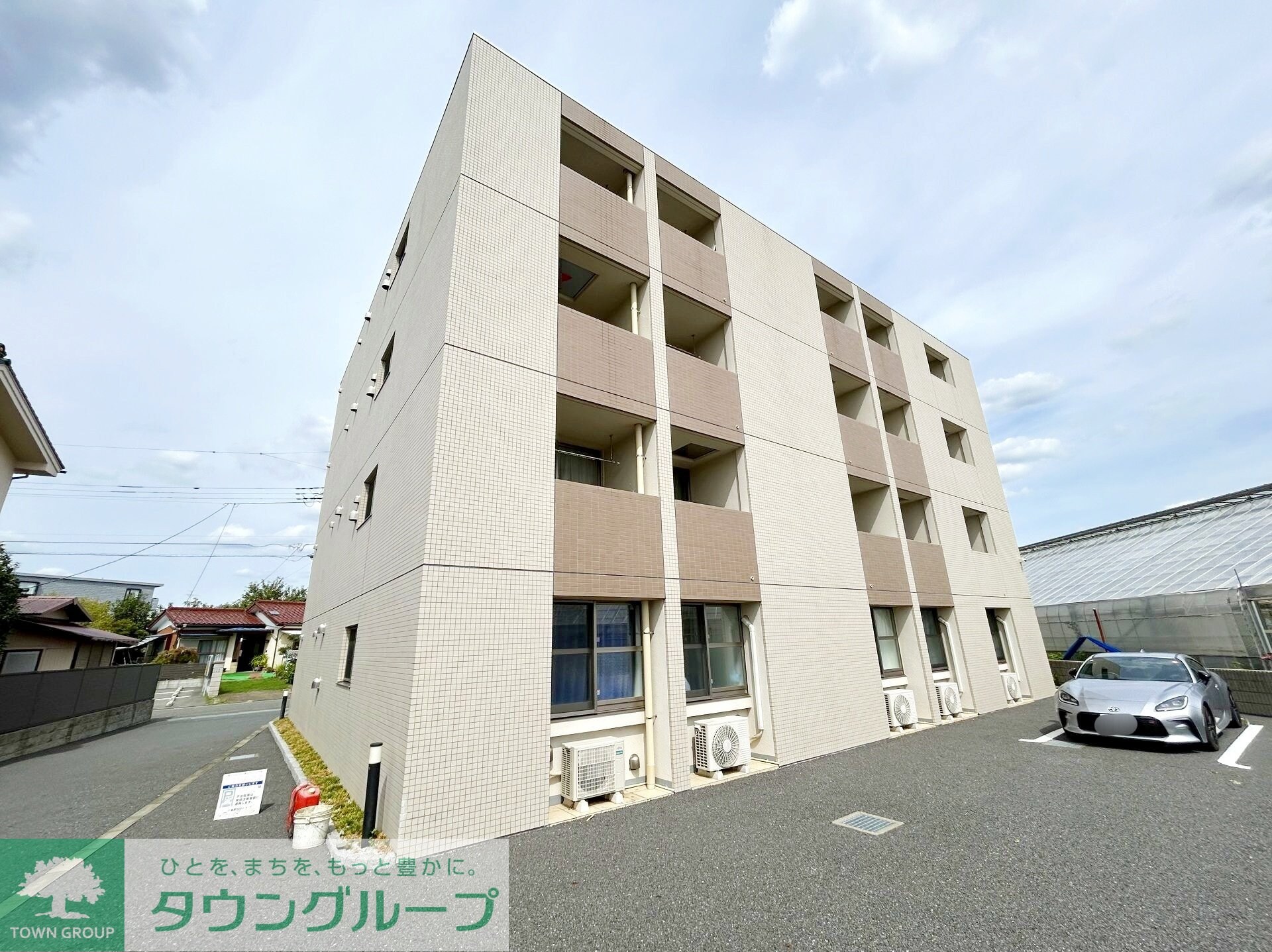 カームシティＹＡＳＵＤＡの物件外観写真