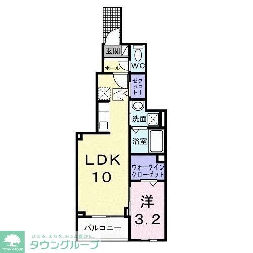 グラン・ハーモニー忠生公園の物件間取画像