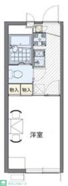 レオパレスマロンフィルドの物件間取画像