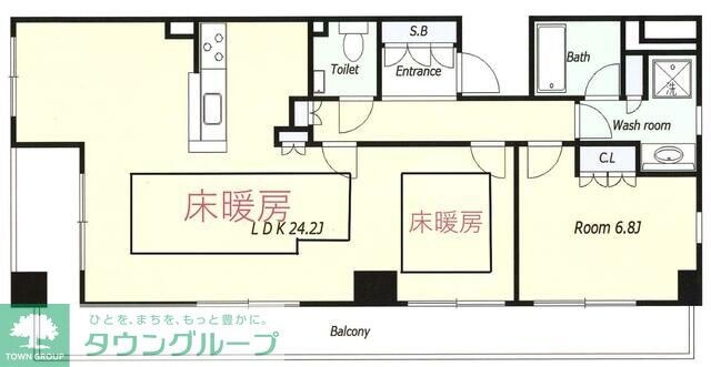 ポレスター町田中町の物件間取画像