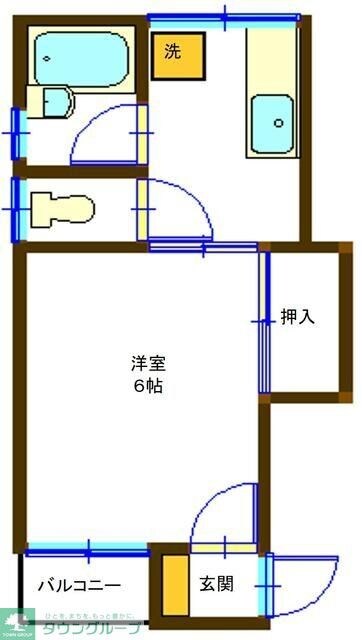 八木ビルの物件間取画像