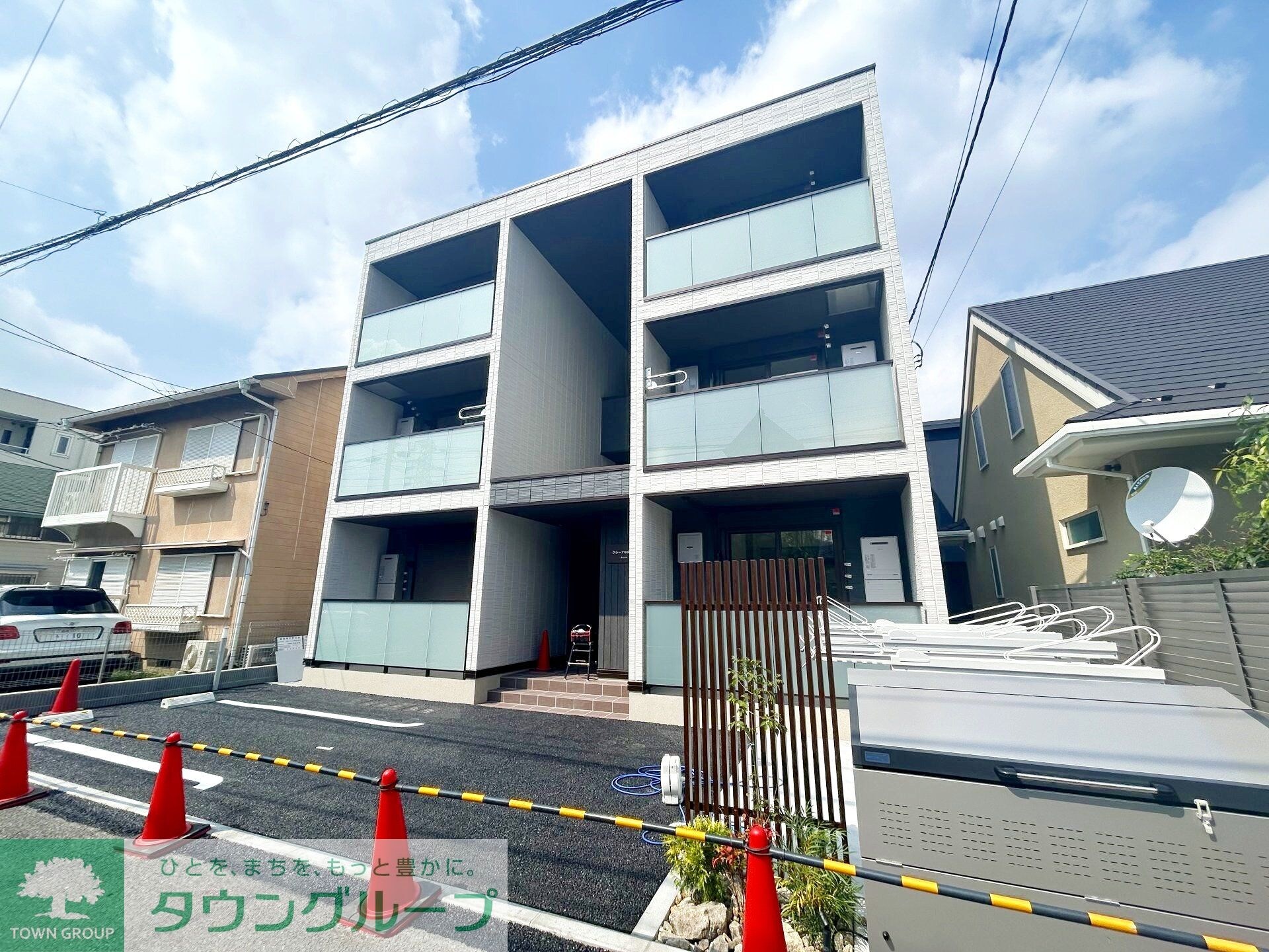 クレーア中央林間の物件外観写真