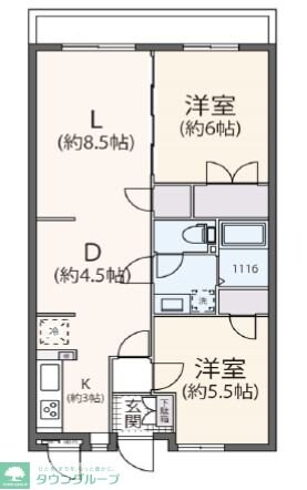 グランドステータス相武台の物件間取画像