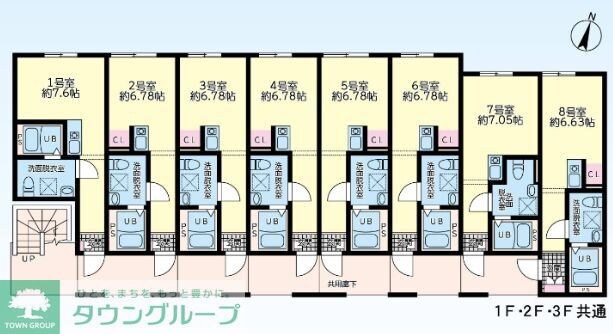 ノーステラスの物件間取画像