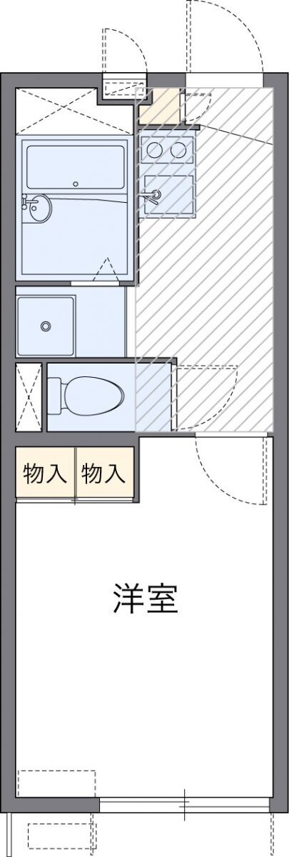 物件間取画像